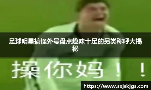 足球明星搞怪外号盘点趣味十足的另类称呼大揭秘